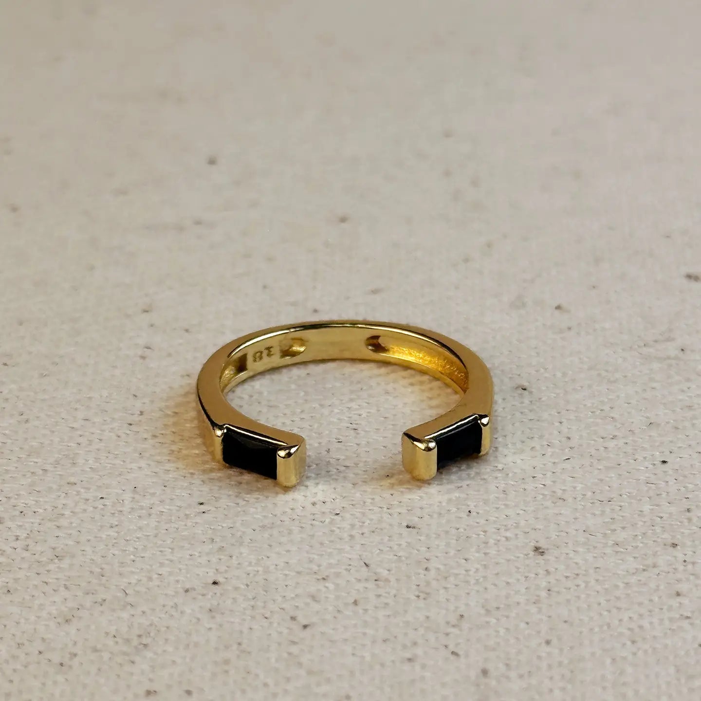 Baguette Cz Band Ring