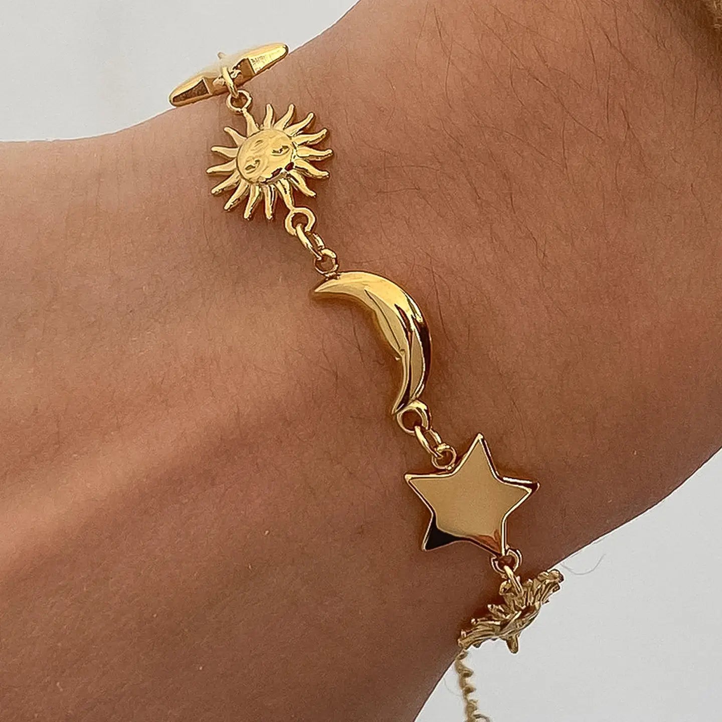 Leonora Sun and Star Bracelet