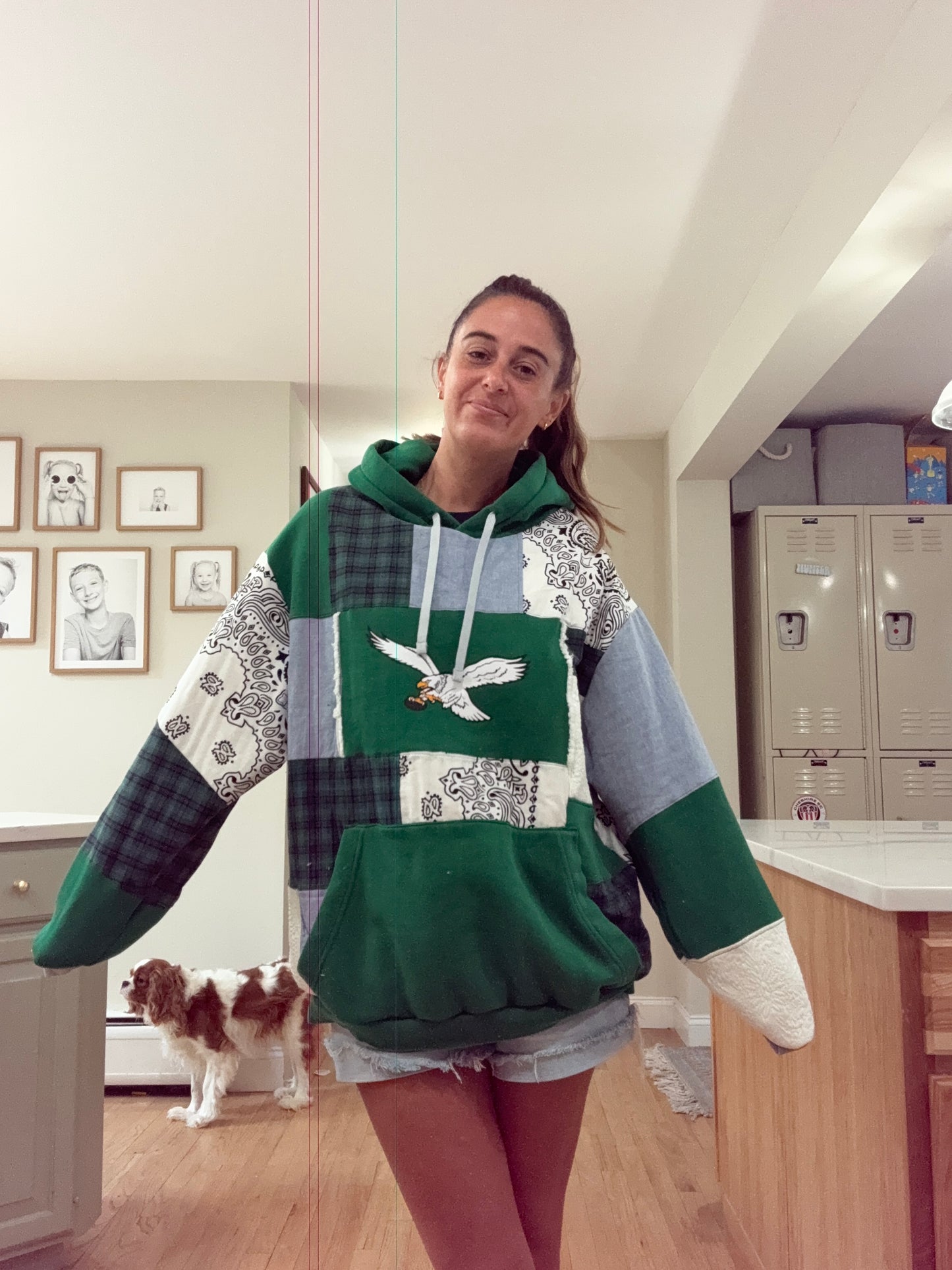 Ready To Ship- Upcycled Sweatshirt