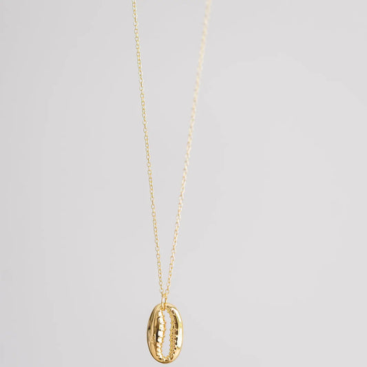 Gold Cowrie Necklace