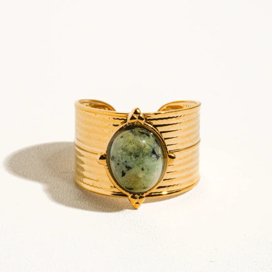 Stone Bold Adjustable Ring