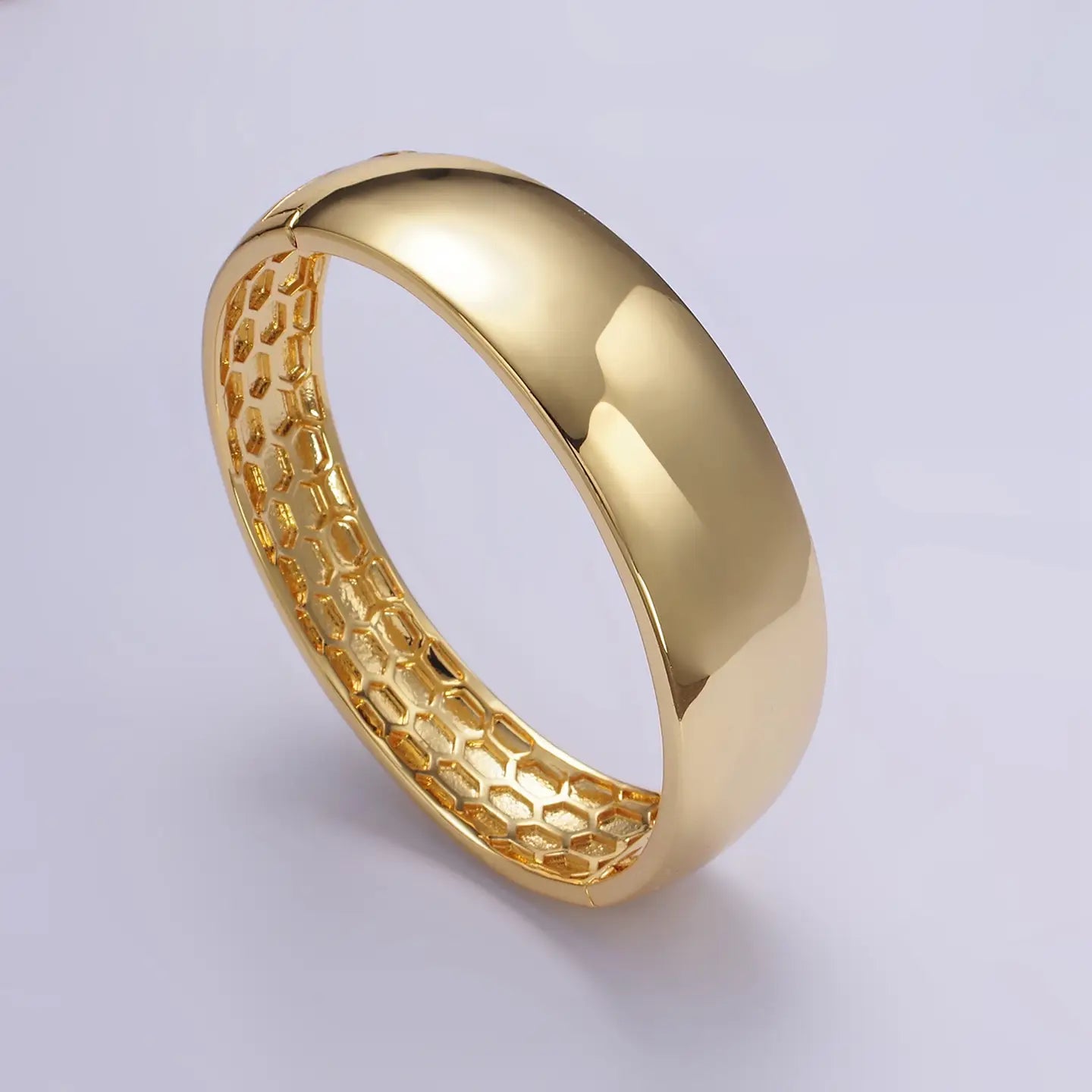 Gold Filled Minimalist Cuff Bangle Bracelet