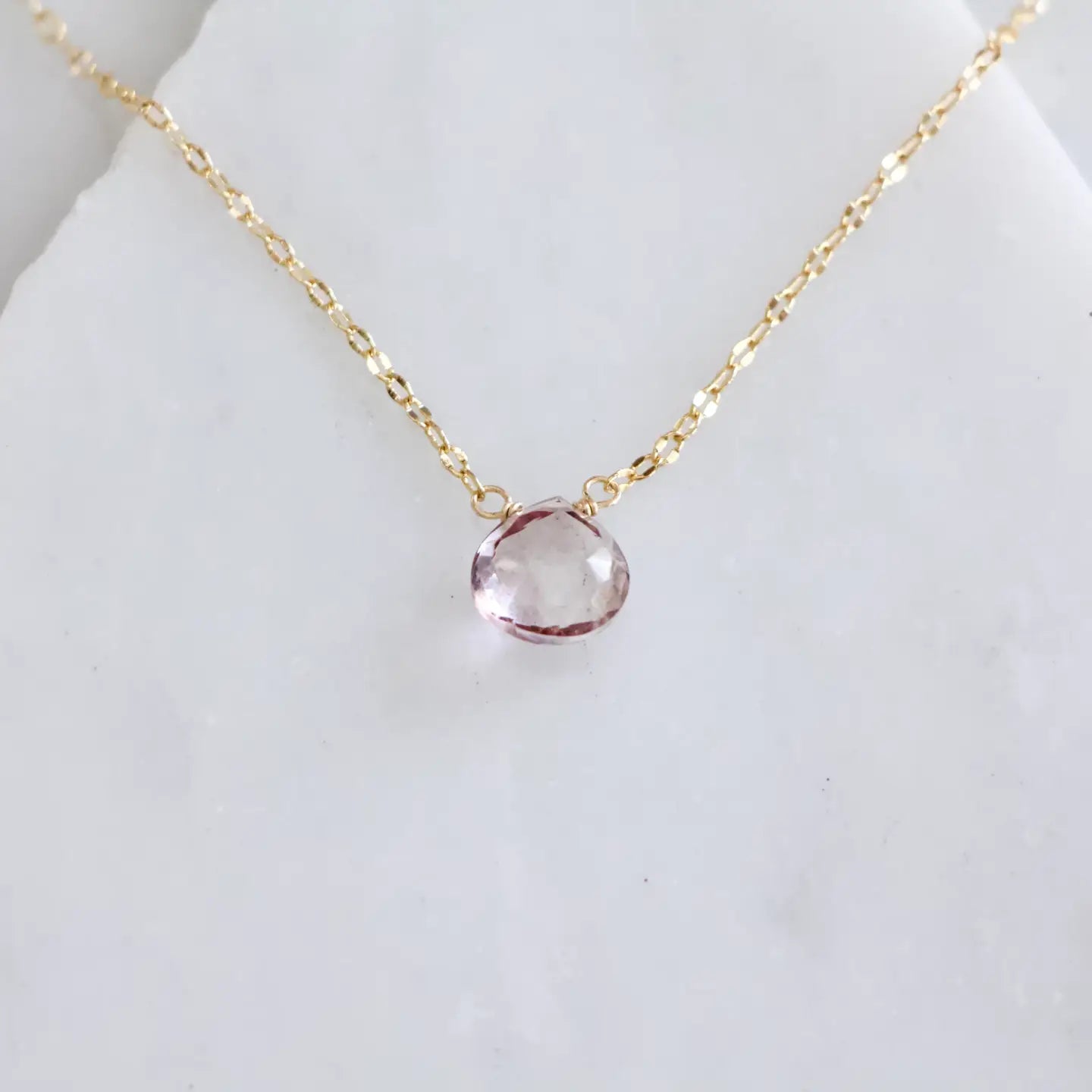 Rose Quartz Necklace x Particular Magic