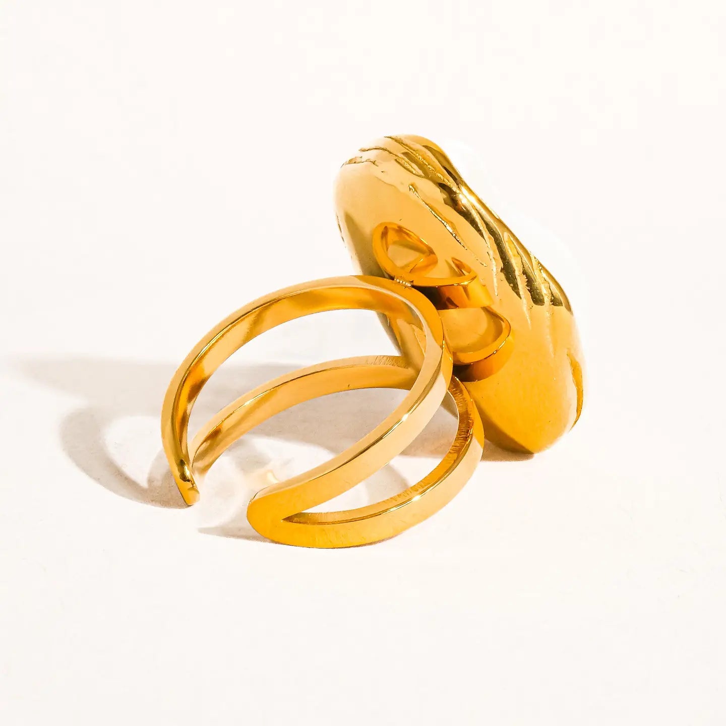 Classic Pearl Round Ring
