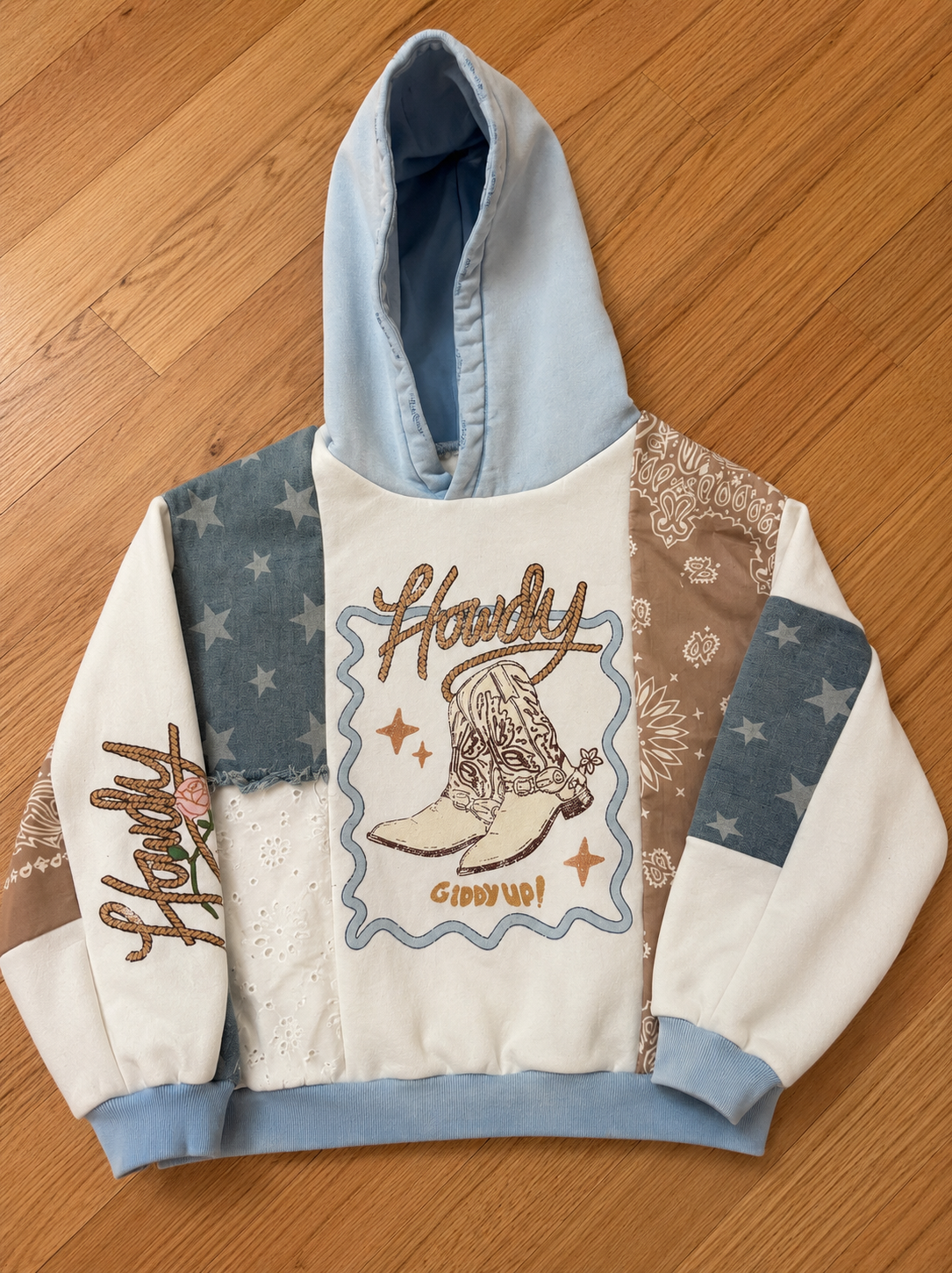 CUSTOM Patchwork Sweatshirt