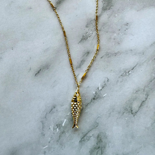 Ausra Fish Necklace