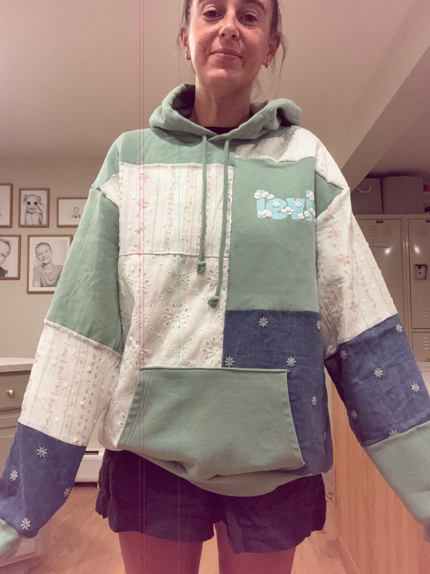 Ready-to-Ship Upcycled Sweatshirt