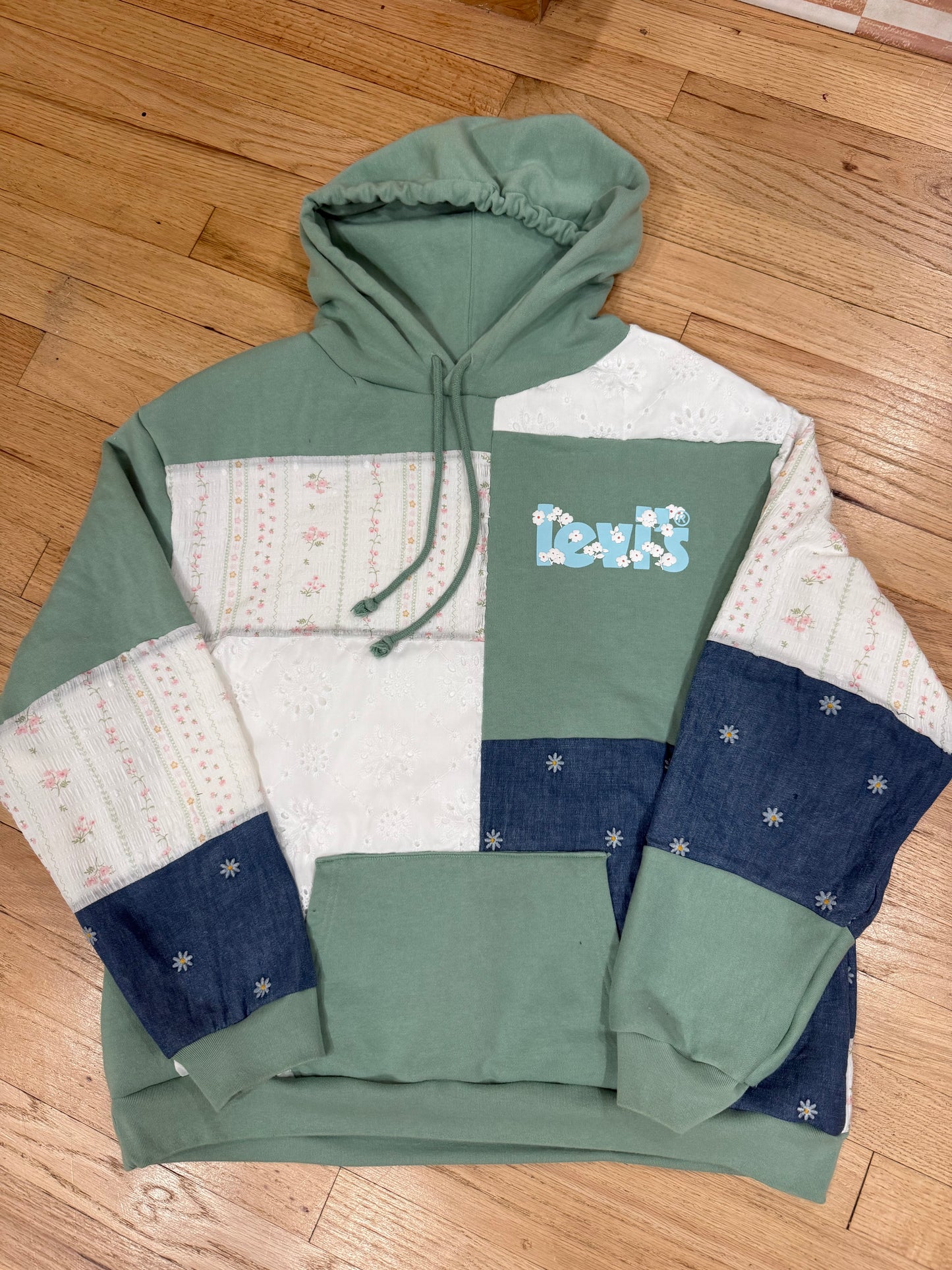 Ready-to-Ship Upcycled Sweatshirt