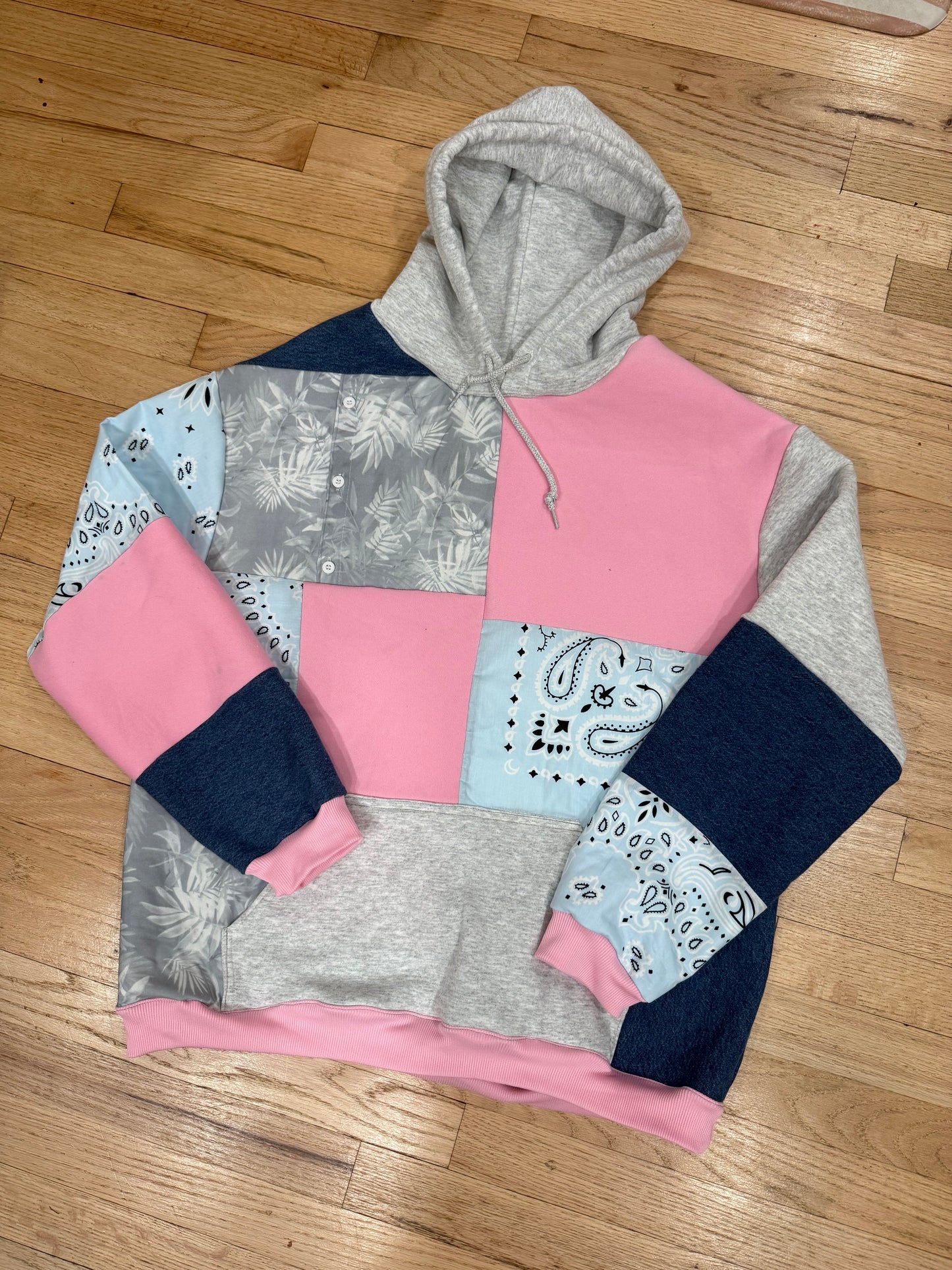 Ready to ship- Upcycled Sweatshirt