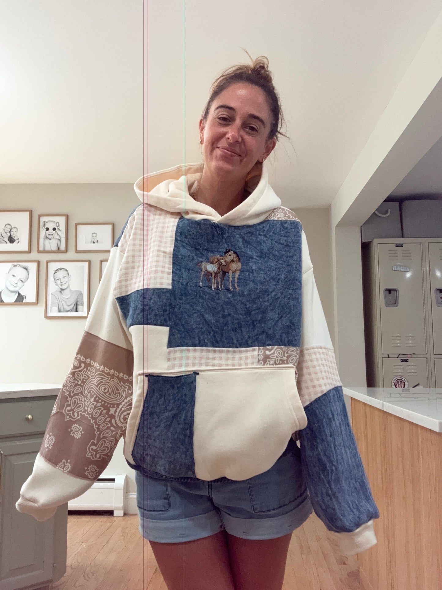 Ready-to-Ship Upcycled Sweatshirt