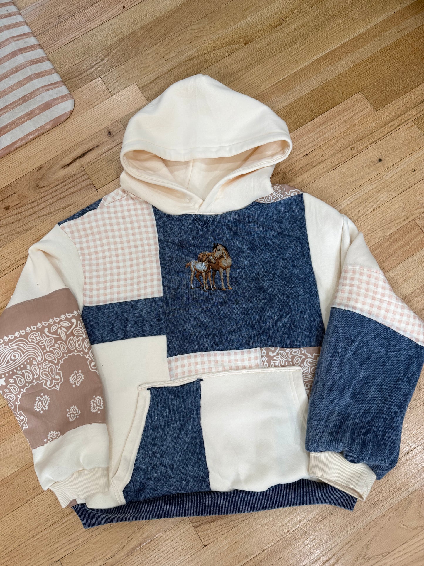 Ready-to-Ship Upcycled Sweatshirt