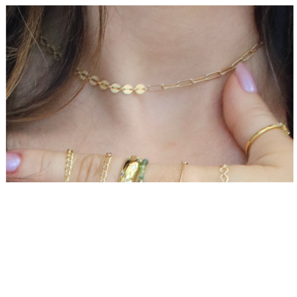 Custom-made 2 chain choker x Particular Magic Collection